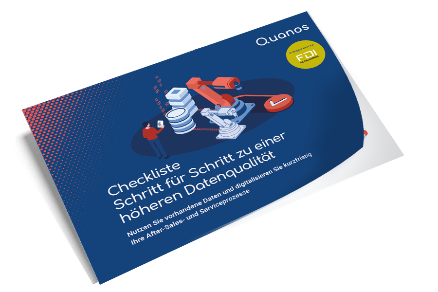 Quanos Checkliste: Datenqualität im After-Sales