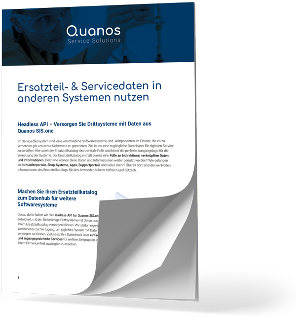 Quanos SIS.one Headless API