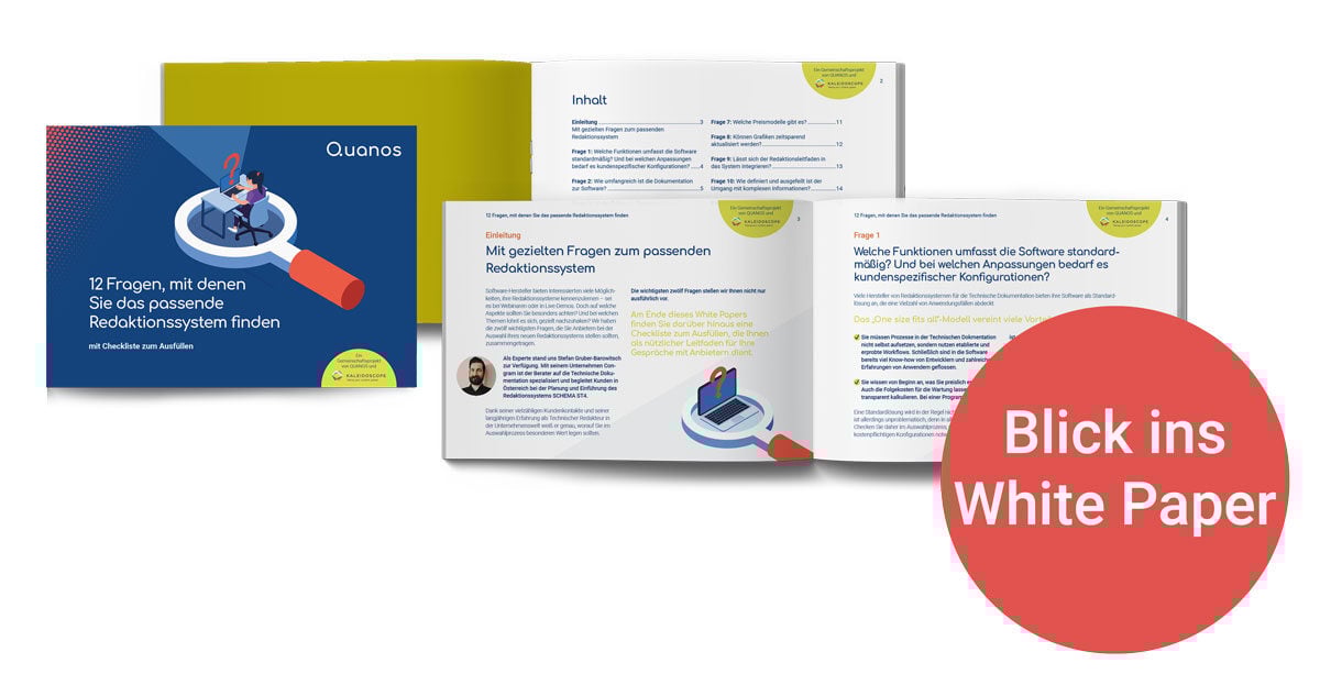 White Paper 12 Fragen - Blick ins Buch